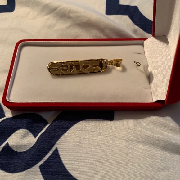 None Jewelry Three Sided 8k Dimples Cartouche From Dubai Poshmark